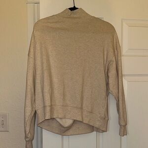 Treasure & Bond Cream Turtleneck Sweater